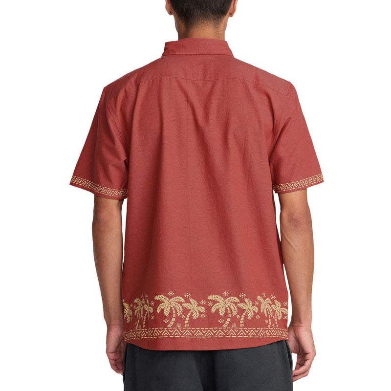 RVCA Talum Shirt - Dusty Red