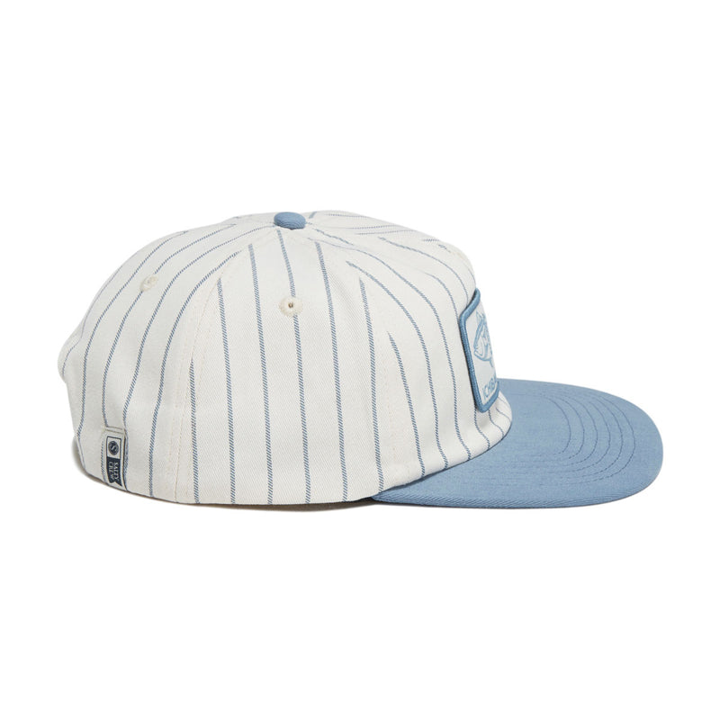 Salty Crew Fish Market Snapback Hat - Off White/Slate
