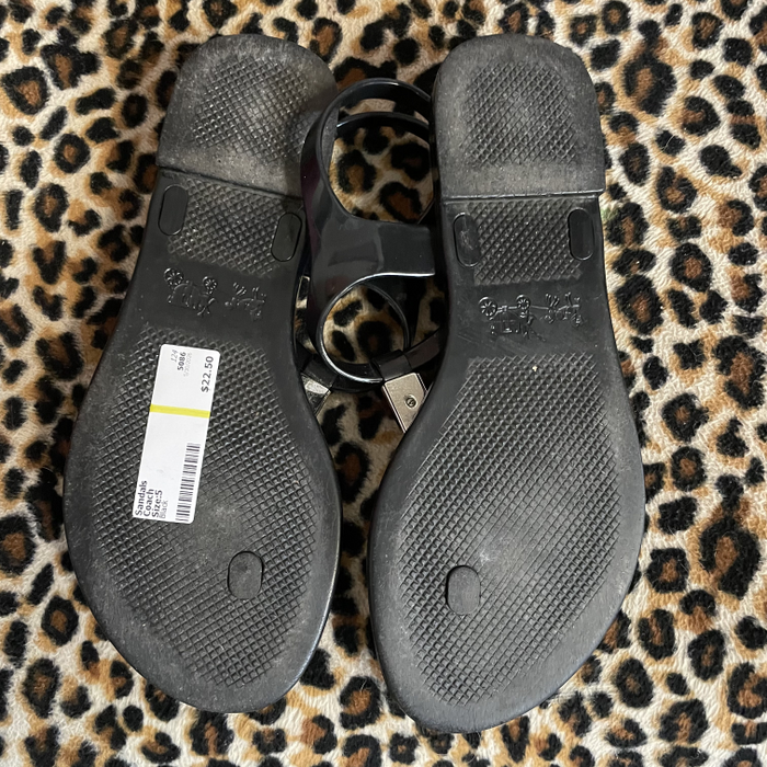 Sandals Coach Size 5