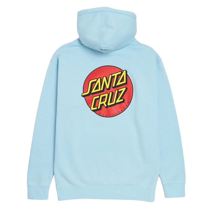 Santa Cruz Classic Dot Hoodie - Blue Aqua II
