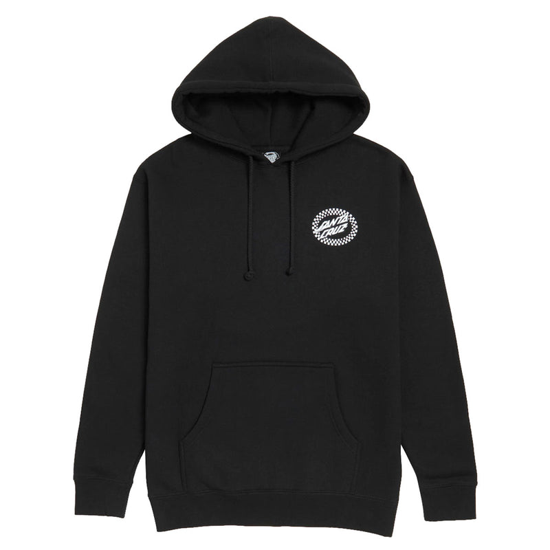 Santa Cruz Collage Oval Dot Hoodie - Black