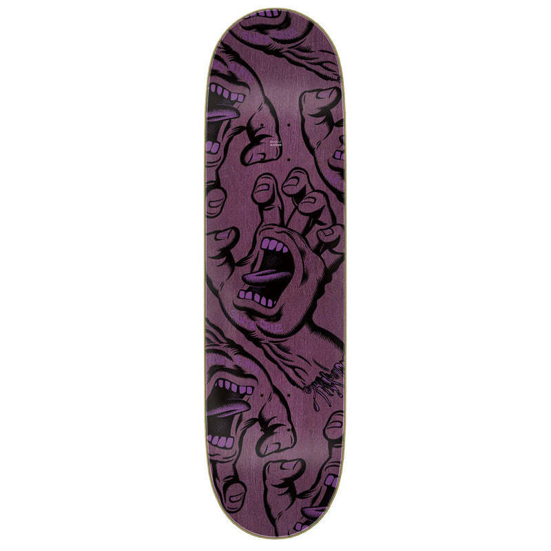 Santa Cruz Crowded Hand Skateboard Complete - 8.50"