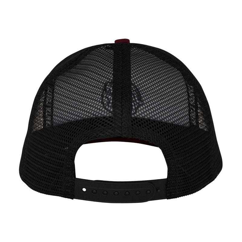 Santa Cruz Cruz Embroidered Trucker Hat - Maroon/Slate