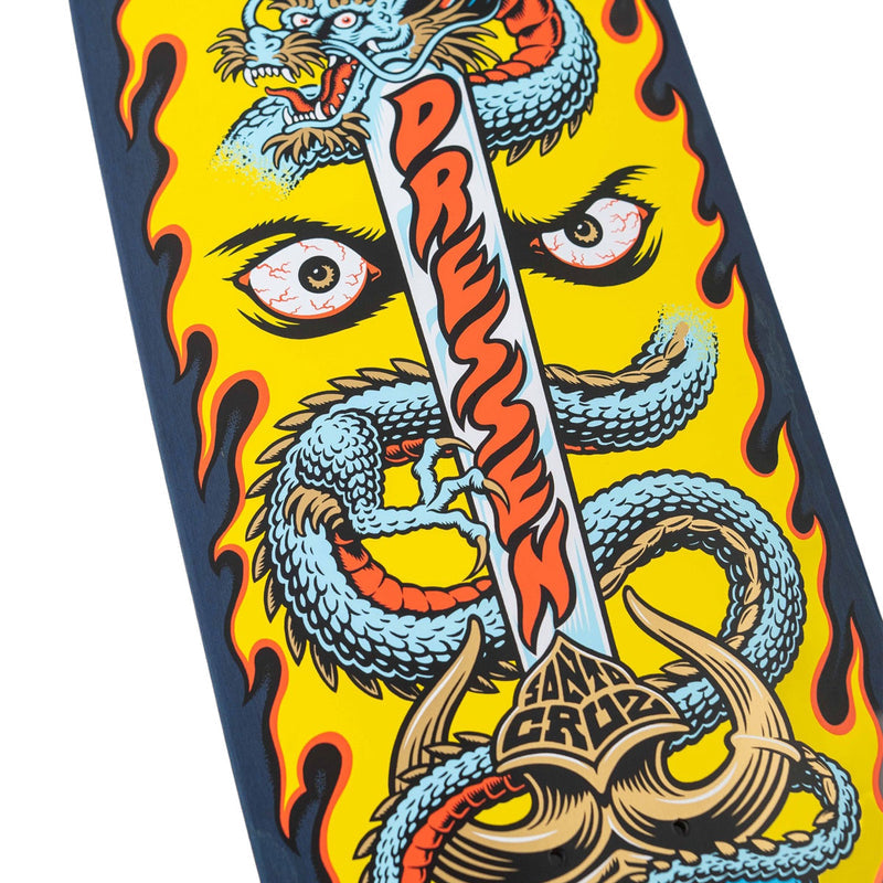 Santa Cruz Dressen Sword Pro Shaped Skateboard Deck - 9.25"