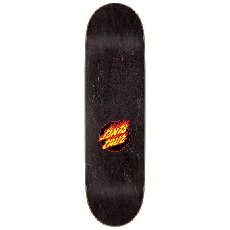 Santa Cruz Flame Dot Skateboard Complete - 8.60"