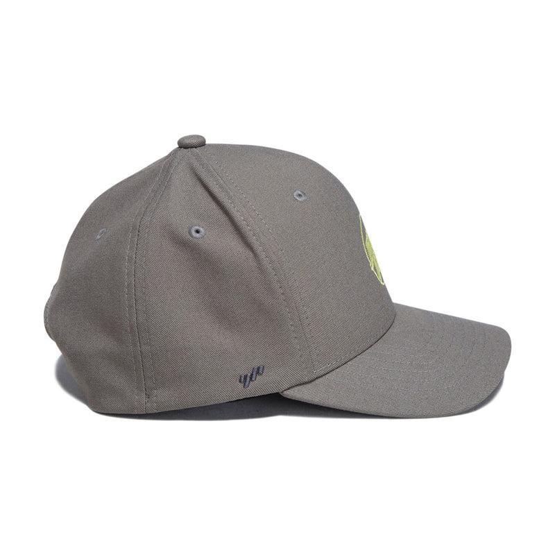 Santa Cruz Opus Dot Snapback Hat - Grey/Yellow