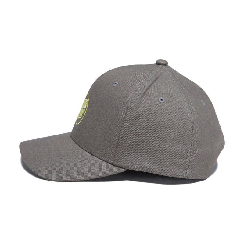 Santa Cruz Opus Dot Snapback Hat - Grey/Yellow