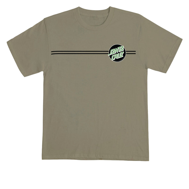 Santa Cruz Other Dot T-Shirt - Prairie Dust/Black/Green