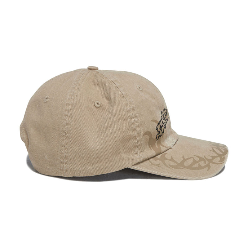 Santa Cruz Razor Arch Strip Snapback Hat - Tan