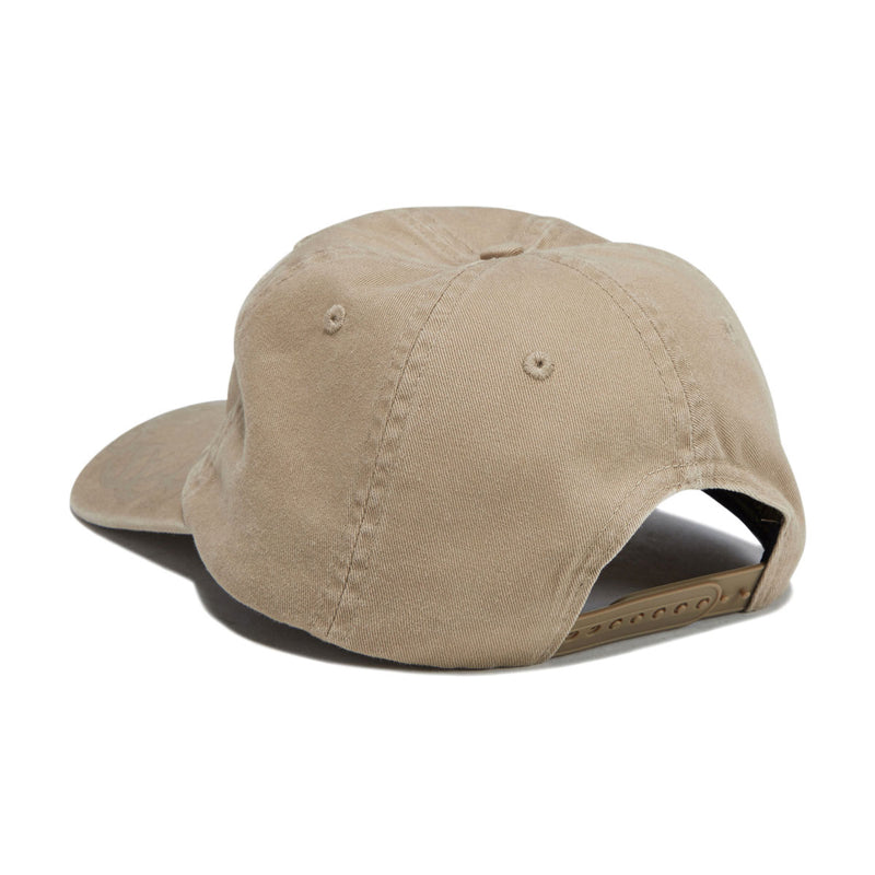 Santa Cruz Razor Arch Strip Snapback Hat - Tan