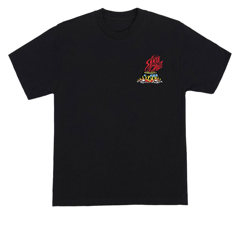 Santa Cruz Salba Voodoo Frame T-Shirt - Black