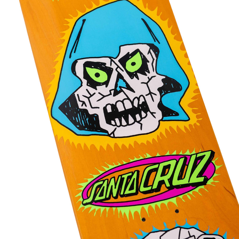 Santa Cruz Scribble Head FeelBase Skateboard Deck - 7.75"