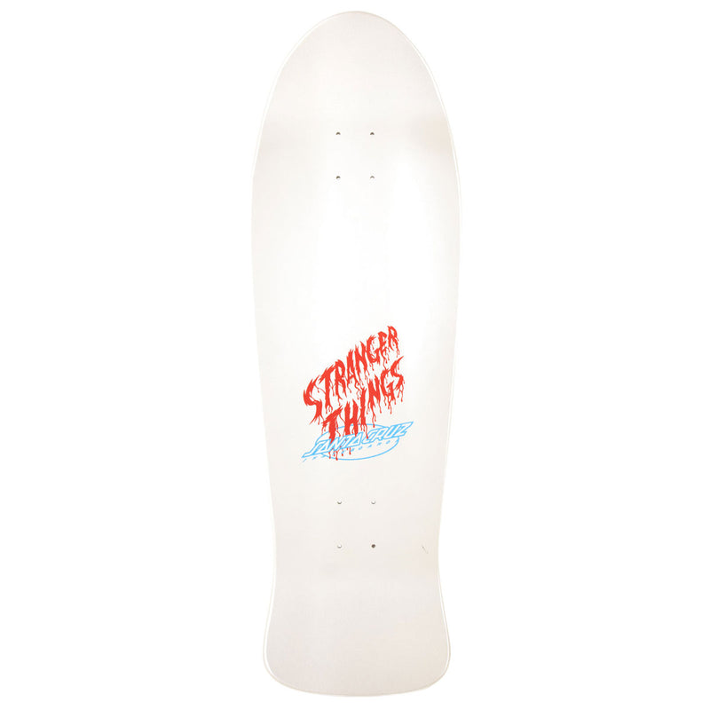 Santa Cruz x Stranger Things Meek Slasher Eddie Reveal Skateboard Complete - Glow In The Dark - 10.10"