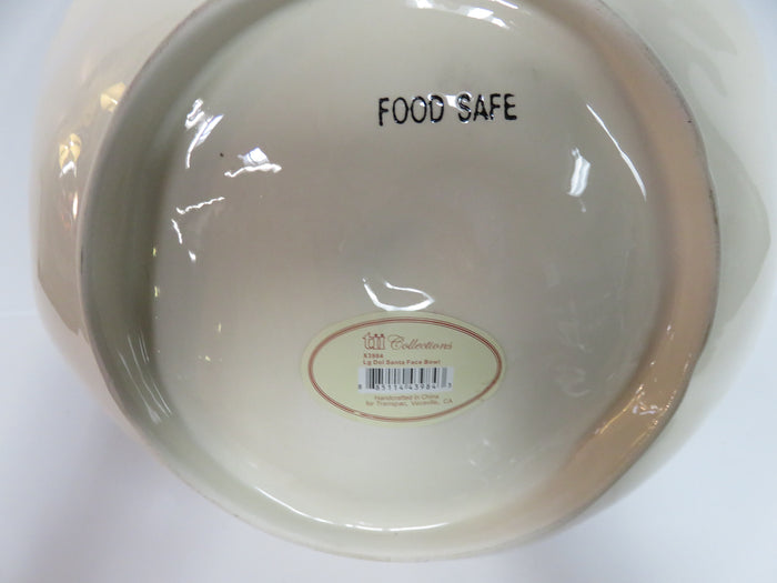 Santa Serving Bowl