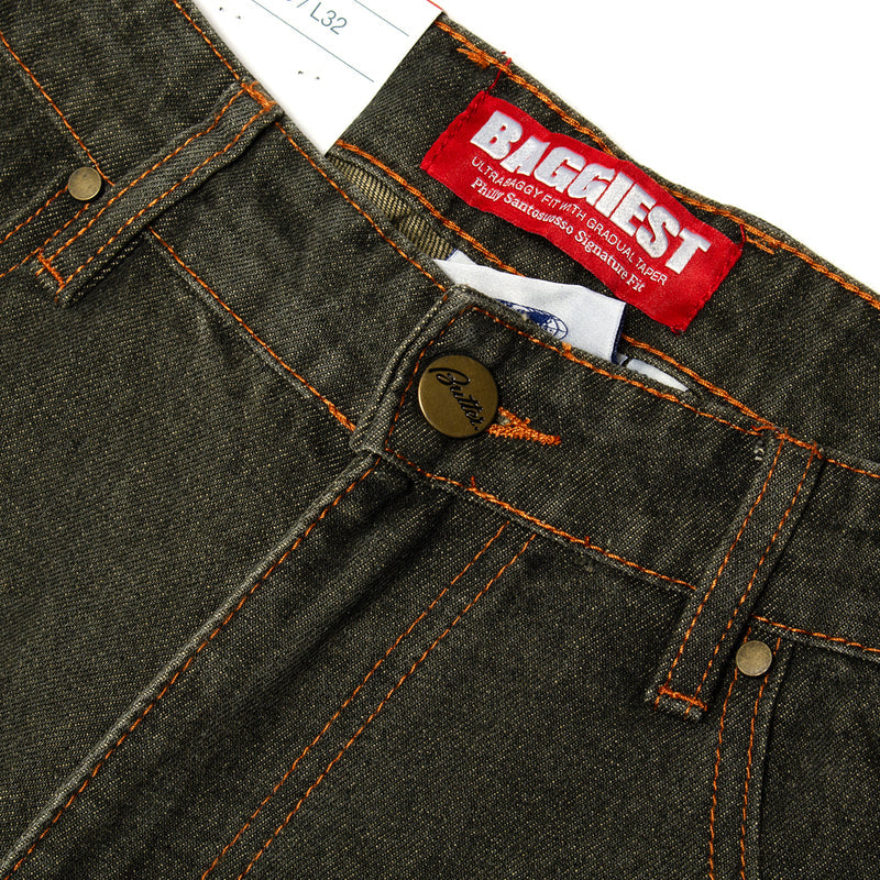 Butter Goods | Santosuosso Denim&nbsp;Jeans
Color : Dark Army Wash