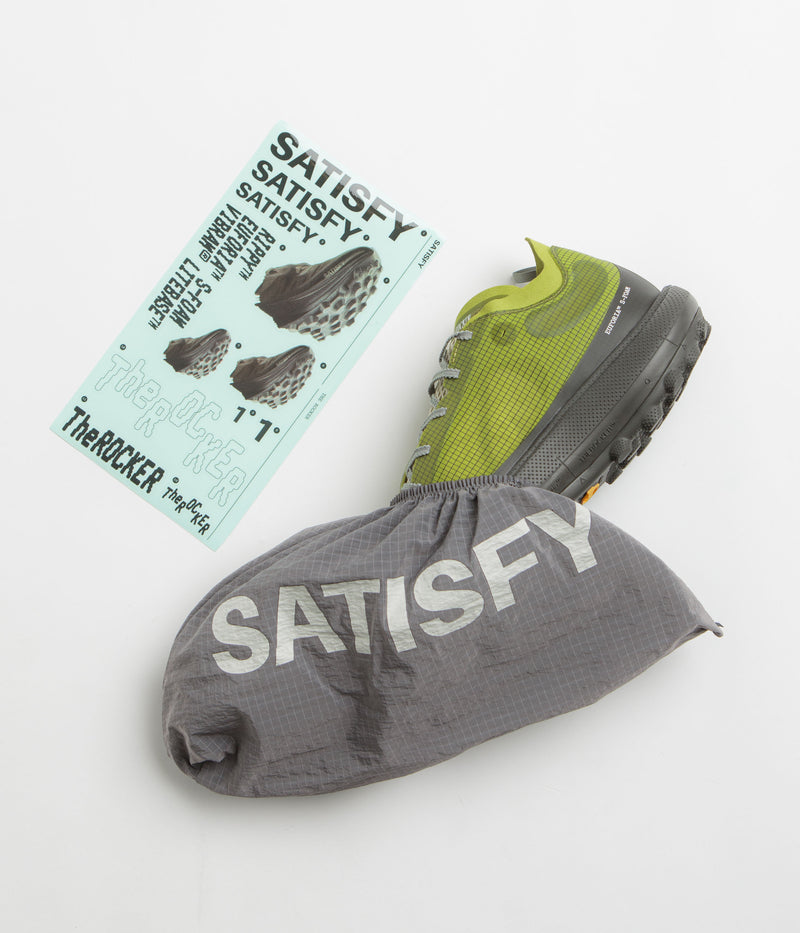 Satisfy TheROCKER Shoes in Grenoble Green