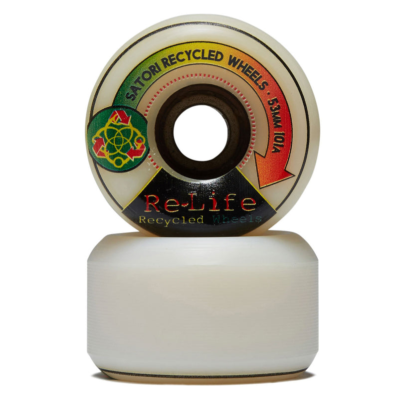 Satori Movement ReLife Recycled Conical 101a Skateboard Wheels - 53mm