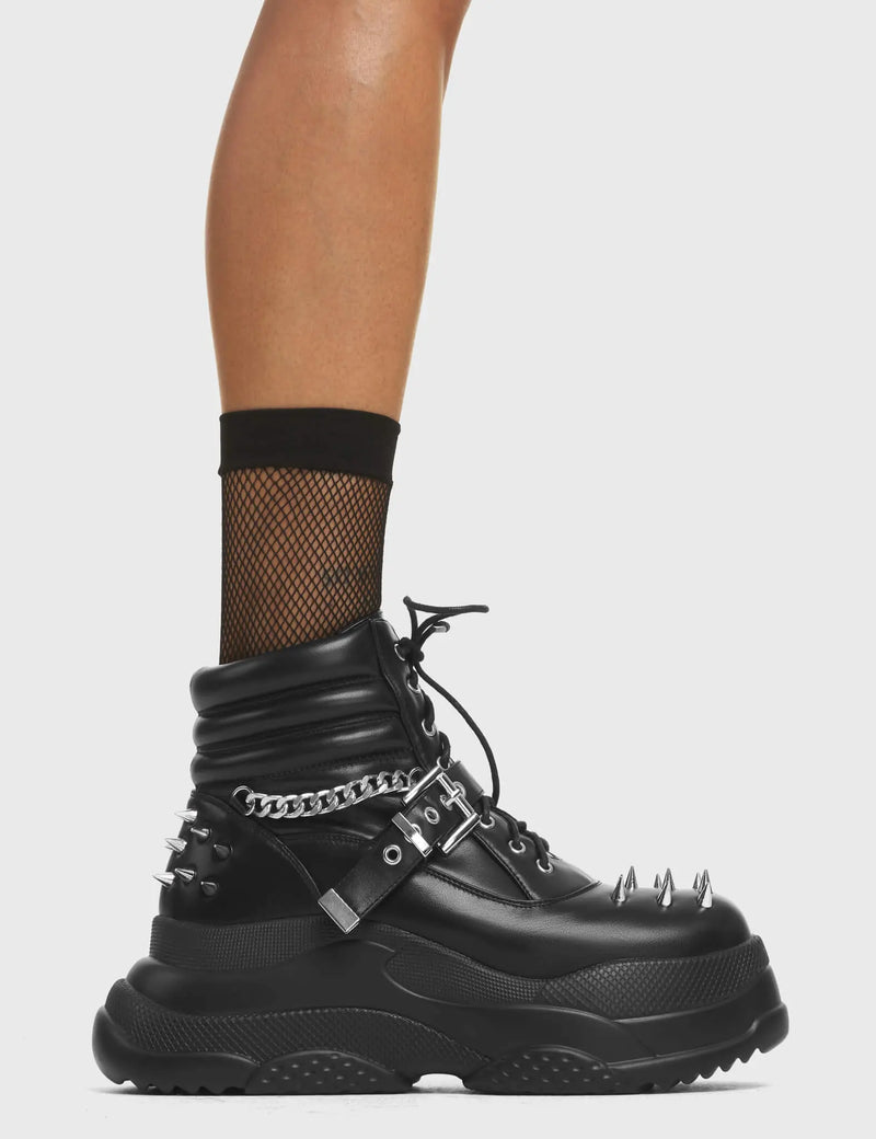 Screamin' Loud Chunky Platform Sneakers lamodawebsite