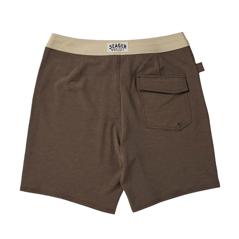 Seager Azteca Boardshorts - Espresso
