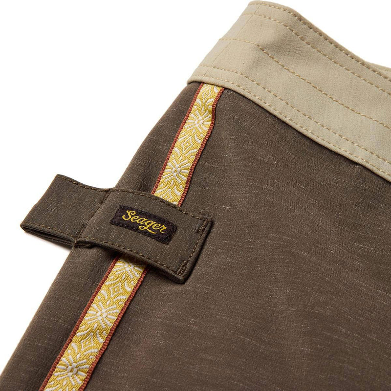Seager Azteca Boardshorts - Espresso