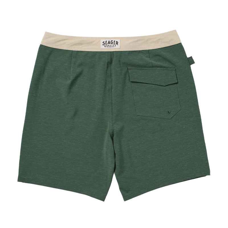 Seager Azteca Boardshorts - Spruce Green