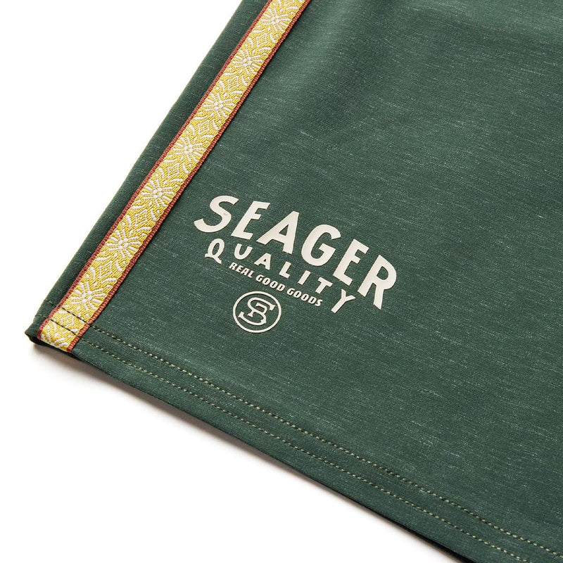 Seager Azteca Boardshorts - Spruce Green