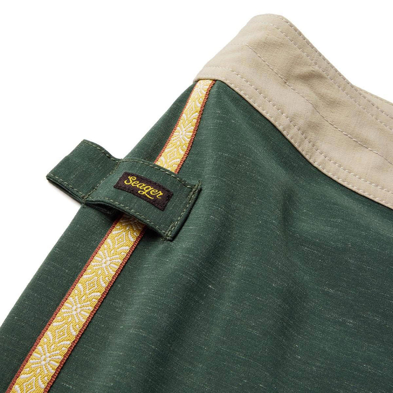 Seager Azteca Boardshorts - Spruce Green