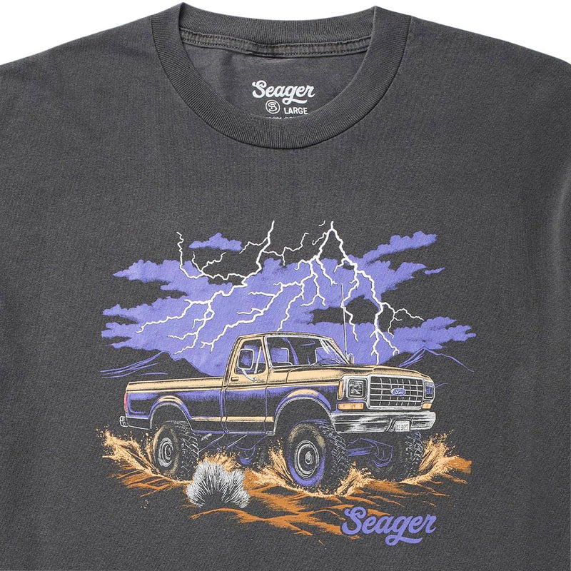 Seager Premium Mud Romp T-Shirt - Pigment Black