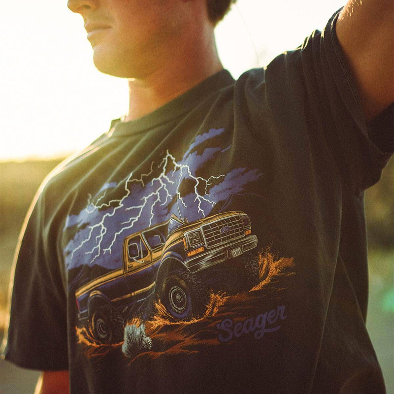 Seager Premium Mud Romp T-Shirt - Pigment Black