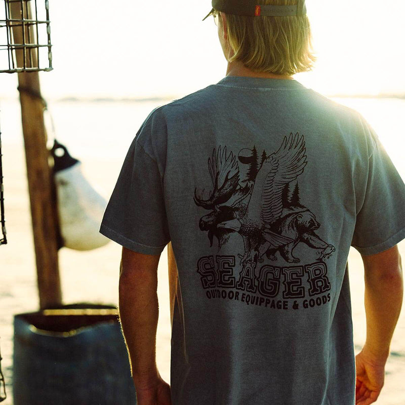 Seager Premium Reserve T-Shirt - Pigment Grey