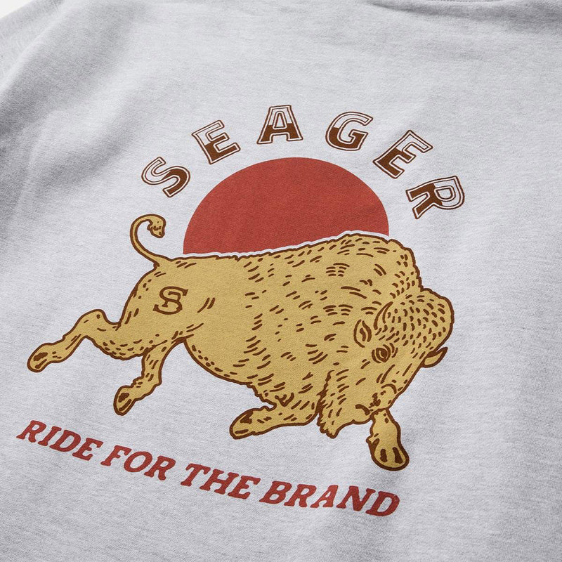 Seager Ride For The Brand Hoodie - Heather Grey