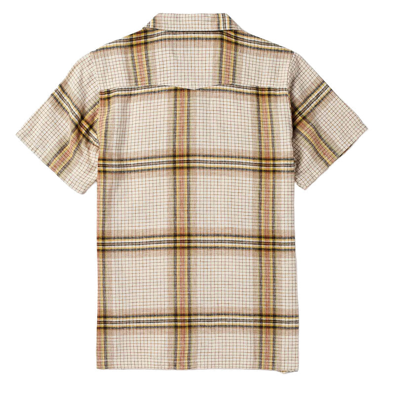 Seager Whippersnapper Shirt - White Wash Grid Plaid