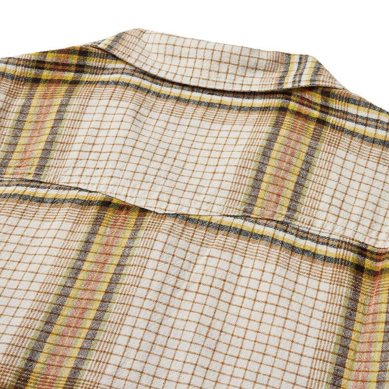 Seager Whippersnapper Shirt - White Wash Grid Plaid