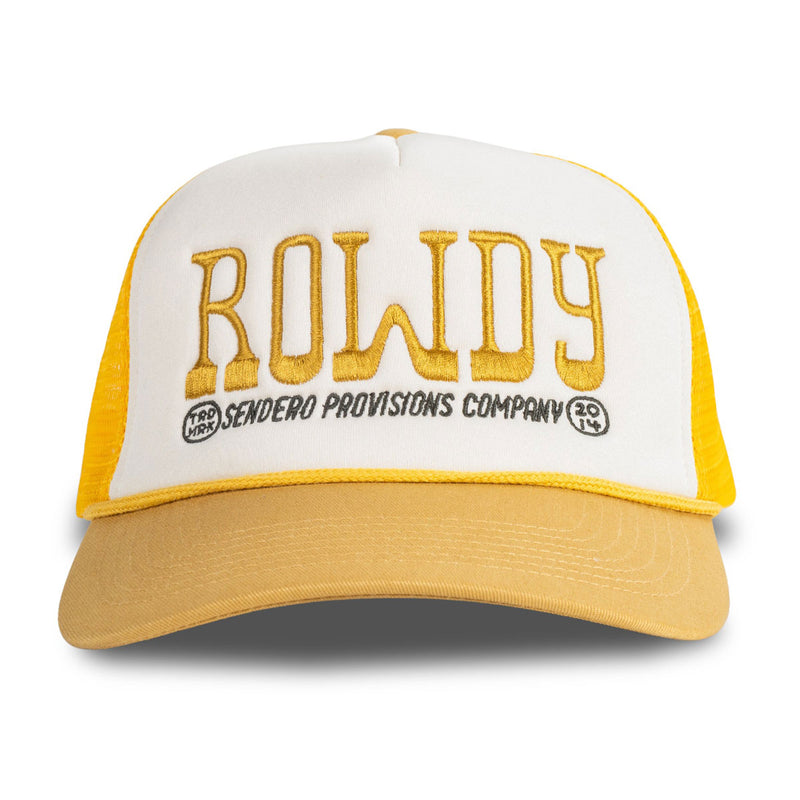 Sendero Rowdy Hat - White