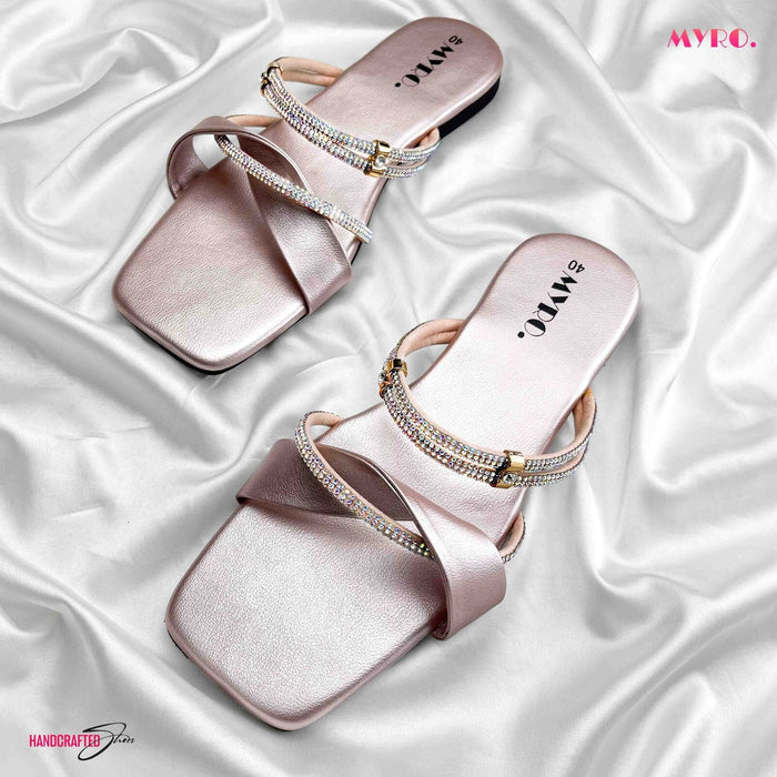Serena Rose gold Flat - MYRO