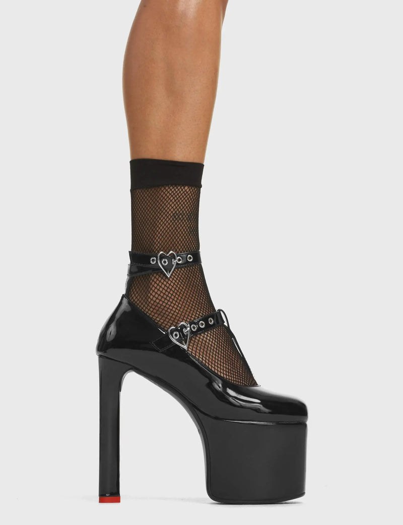 Show Your Fantasies Platform Heels LAMODA