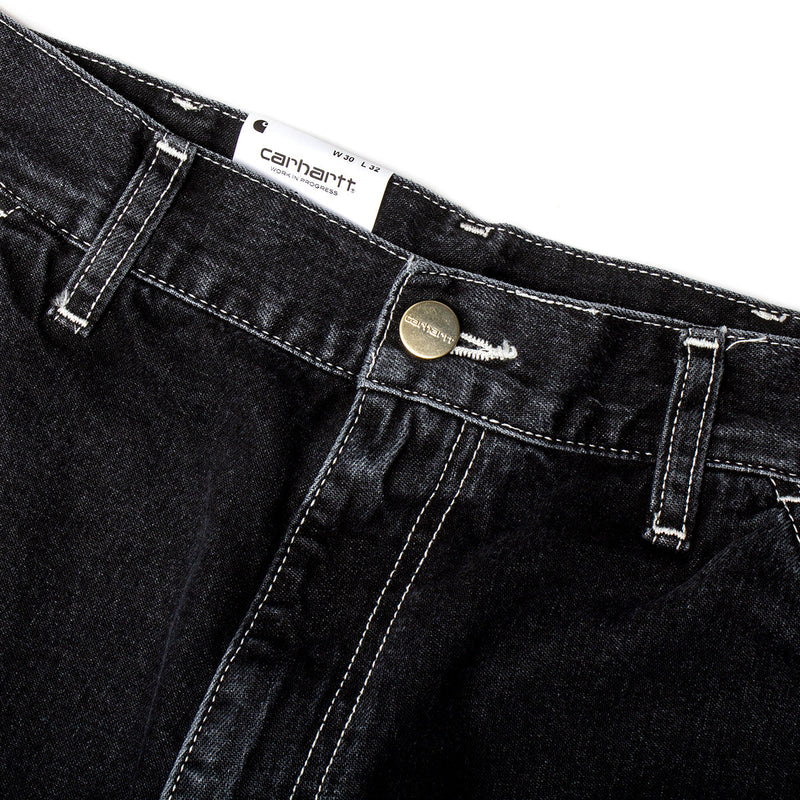 Carhartt WIP | Simple Pant Style # I022947-8906 Color : Black (Stone Washed)