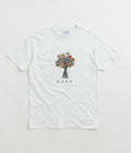 Skateboard Cafe Bouquet T-Shirt in White and White