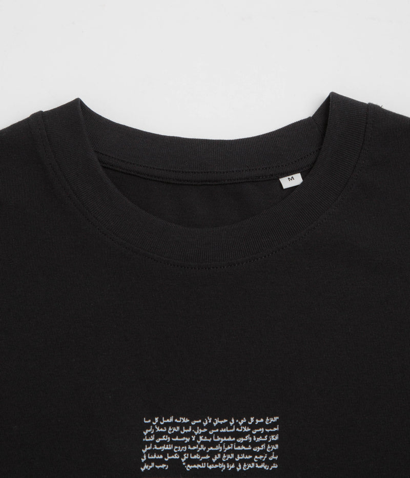 SkatePal Rajab T-Shirt in Black