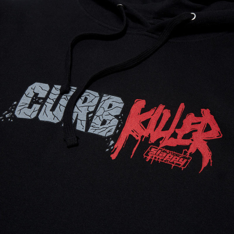 Slappy Curb Killer Wordmark Hoodie - Black