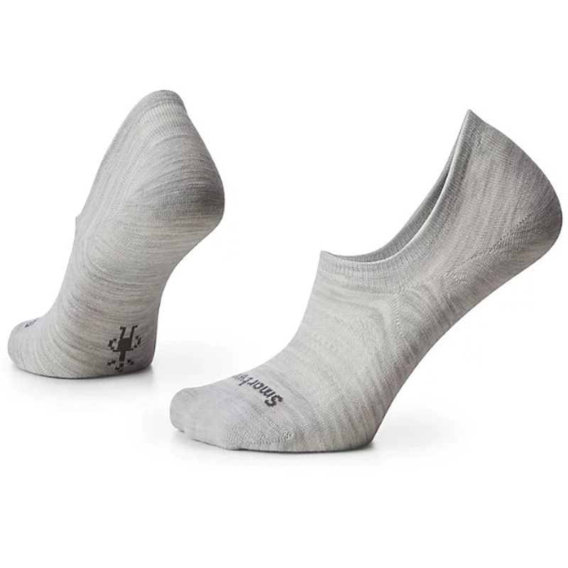 Smartwool Everyday No Show Zero Cushion Socks - Ash