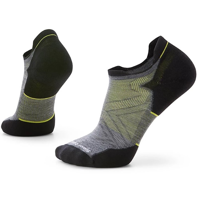 Smartwool Run Targeted Cushion Low Ankle Socks - Medium Gray
