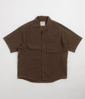 Snow Peak Airo Short Sleeve Shirt in Brown