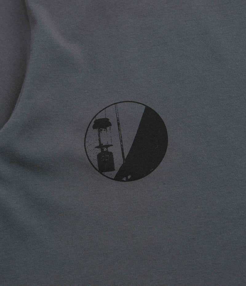 Snow Peak CF Landscape T-Shirt in Charcoal