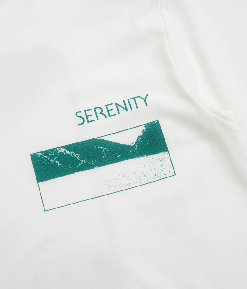Snow Peak CF Landscape T-Shirt in Off White