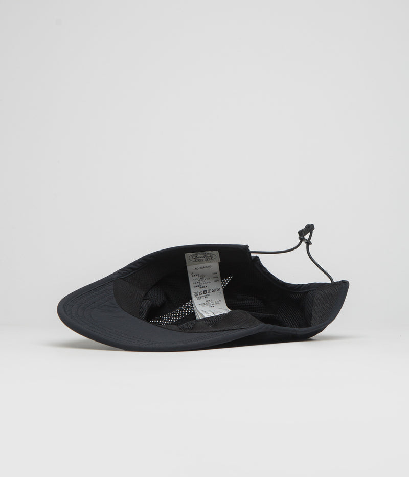Snow Peak Garment Dyed Cap in Black