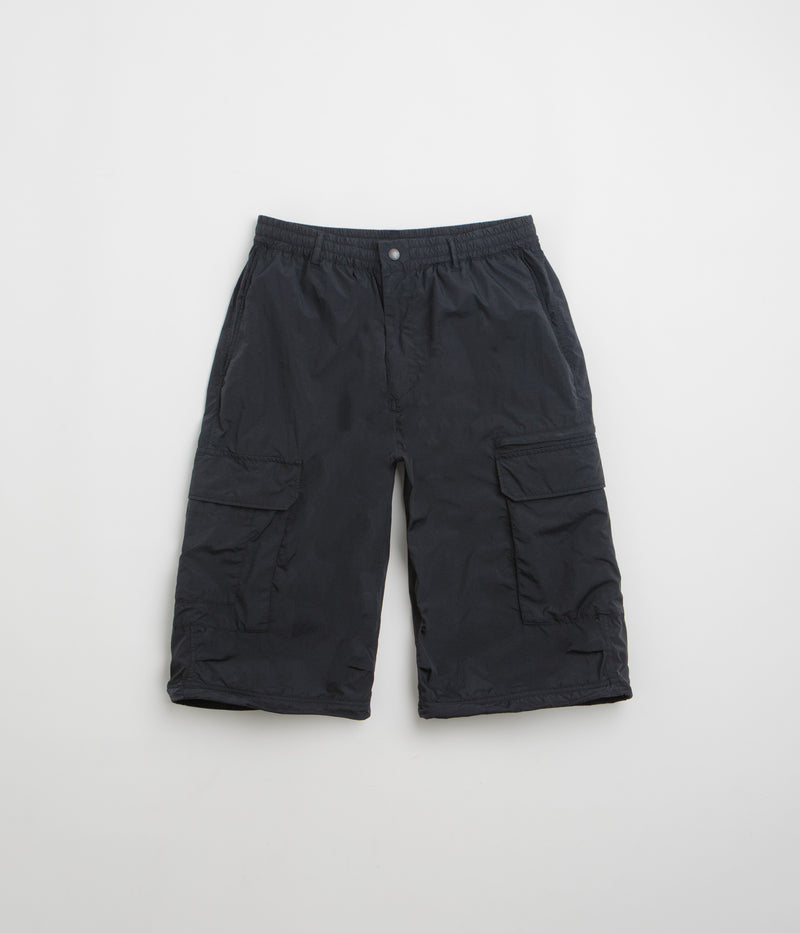 Snow Peak Garment Dyed Convertible Pants in Black