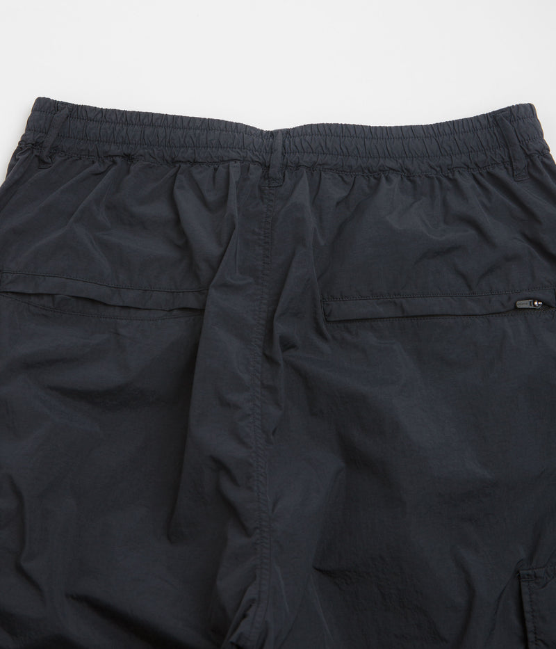 Snow Peak Garment Dyed Convertible Pants in Black
