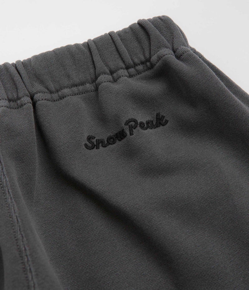 Snow Peak Garment Dyed Pants in Charcoal
