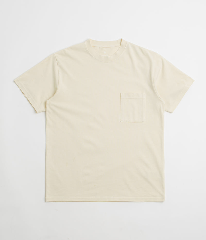 Snow Peak Garment Dyed T-Shirt in Ivory
